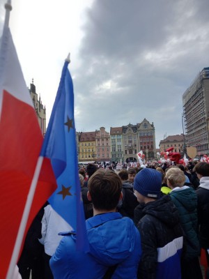 Radnosna Parada Niepodległości uczniów SP17 - 11.11.2025